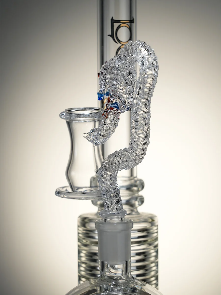 14MM Snake-Shaped Terp Slurper Quartz Banger, 8 image 14MM Snake-Shaped Terp Slurper Quartz Banger, 8 image