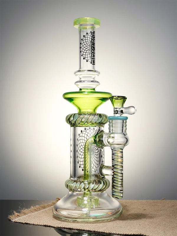 Lookah Bong 11.5" Steampunk Tattoo Hourglass Water Pipe2 Lookah Bong 11.5" Steampunk Tattoo Hourglass Water Pipe2