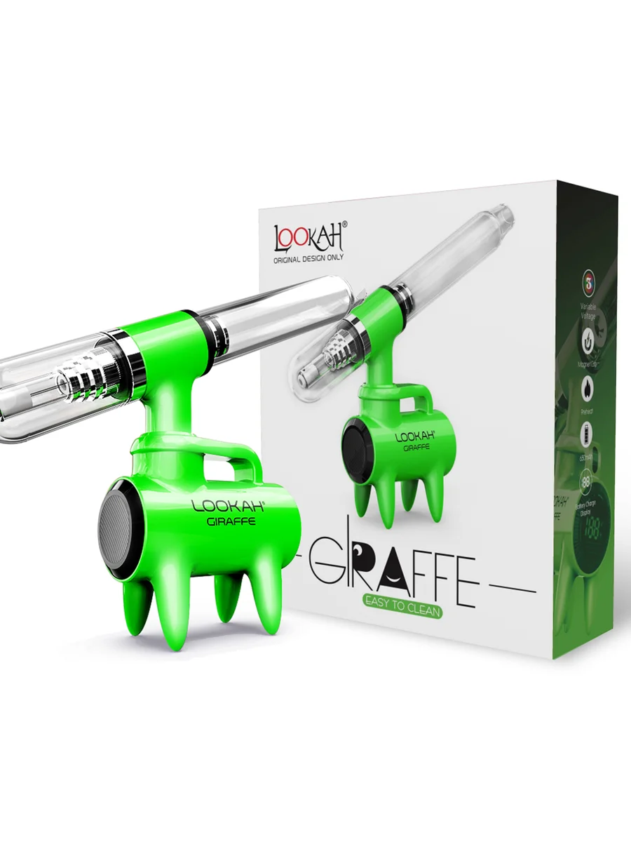 LOOKAH Giraffe Electric Nectar Collector | Dab Pen & Wax Pen, Color: Orange, 3 image