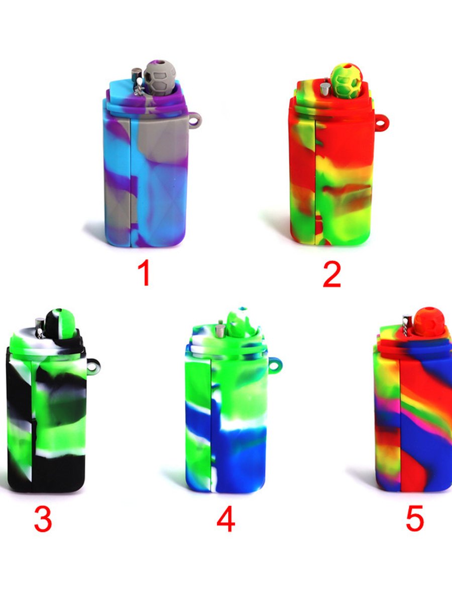 Portable Silicone & Glass Pipe Kit, 2 image