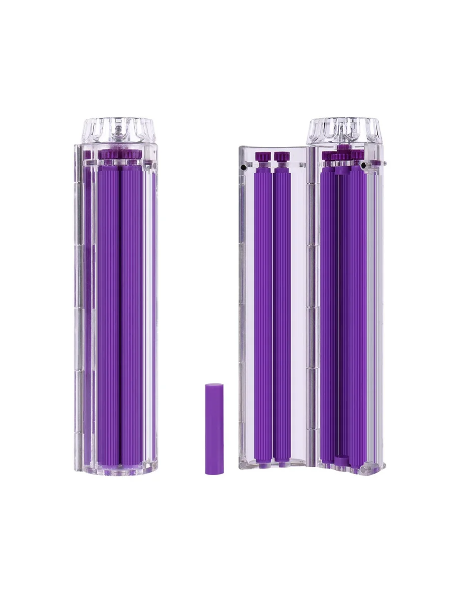 Purple  Hand Tobacco Rolling Machines Set