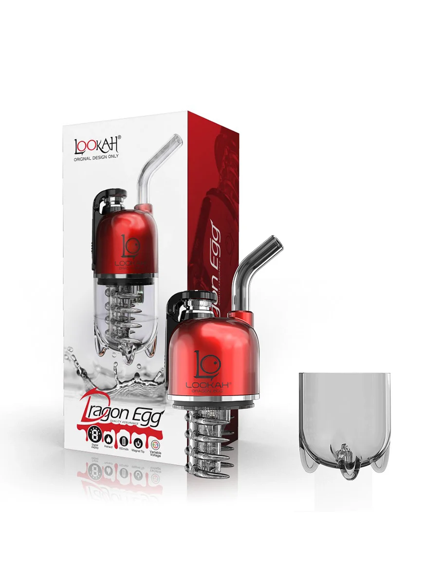 Red LOOKAH Dragon Egg Dab E Rigs Red LOOKAH Dragon Egg Dab E Rigs