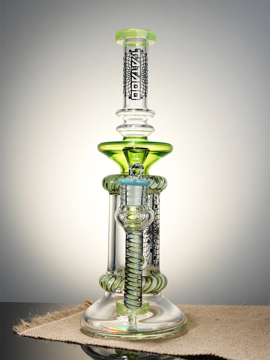 Lookah Bong 11.5" Steampunk Tattoo Hourglass Water Pipe7 Lookah Bong 11.5" Steampunk Tattoo Hourglass Water Pipe7