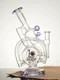 Lookah Bong 10" Orbital Double Chamber Recycler Water Pipe, Colors: Purple