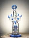 Recycler Percolator Fantasy Bird Bong blue