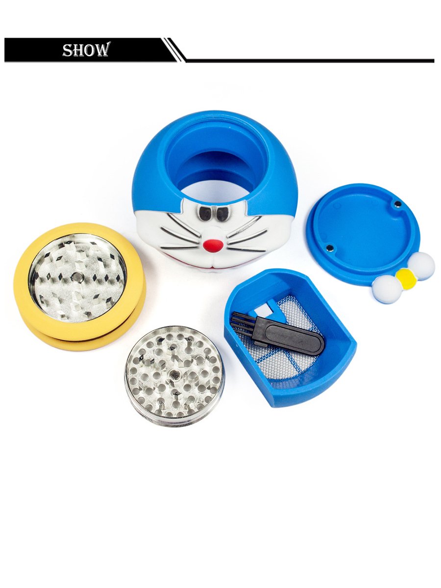 85mm Creative Doraemon Herb Grinder5