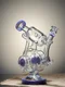 Lookah Bong 9.85&quot; Recycler Glass Soccer Water Pipe purple
