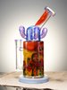 Lookah 9.5" Cute Cactus Showerhead Perc Glass Bong, Color: Purple, 5 image Lookah 9.5" Cute Cactus Showerhead Perc Glass Bong, Color: Purple, 5 image