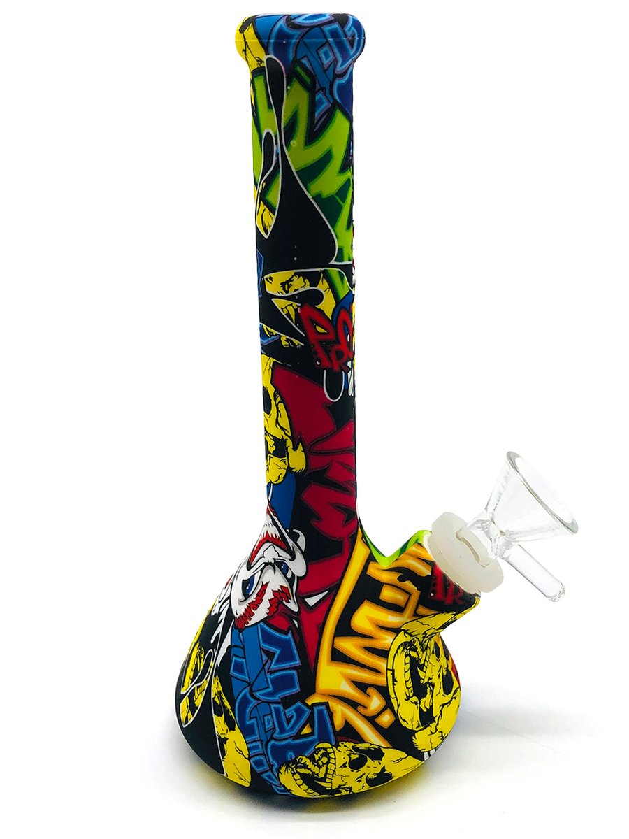 Small Beaker Silicone Bong Small Beaker Silicone Bong