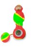 Green and Blue Astronaut Glass Pipe, Color: red-green, 5 image Green and Blue Astronaut Glass Pipe, Color: red-green, 5 image