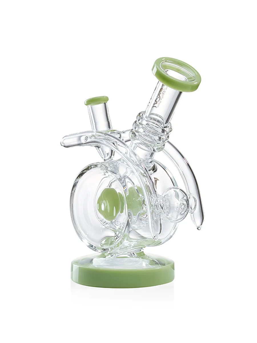 Lookah Rig 8" Cute Mini Dab Rig, Colors: Kiwi Green   , 2 image