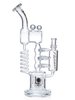 14" Cool Recycler Bong | Helix Water Pipe | Dual Chamber Precolator | Clear 14" Cool Recycler Bong | Helix Water Pipe | Dual Chamber Precolator | Clear