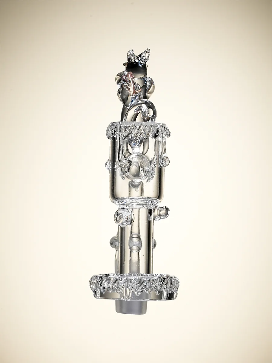 14MM Lucky Rat Quartz Dab Nail, 2 image