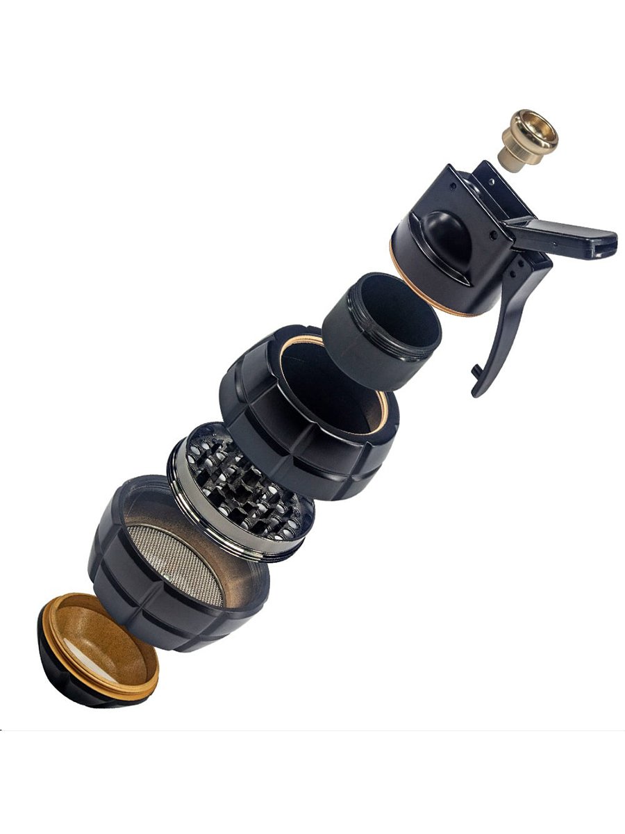 Deluxe Plastic and Zinc Alloy Grinder Deluxe Plastic and Zinc Alloy Grinder