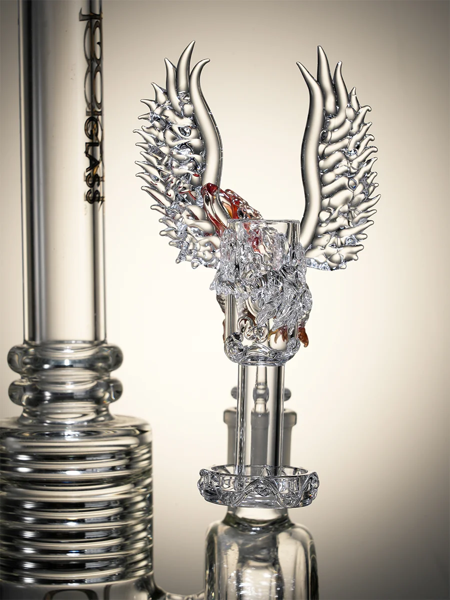 14MM Eagle Wings Quartz Banger, 11 image 14MM Eagle Wings Quartz Banger, 11 image