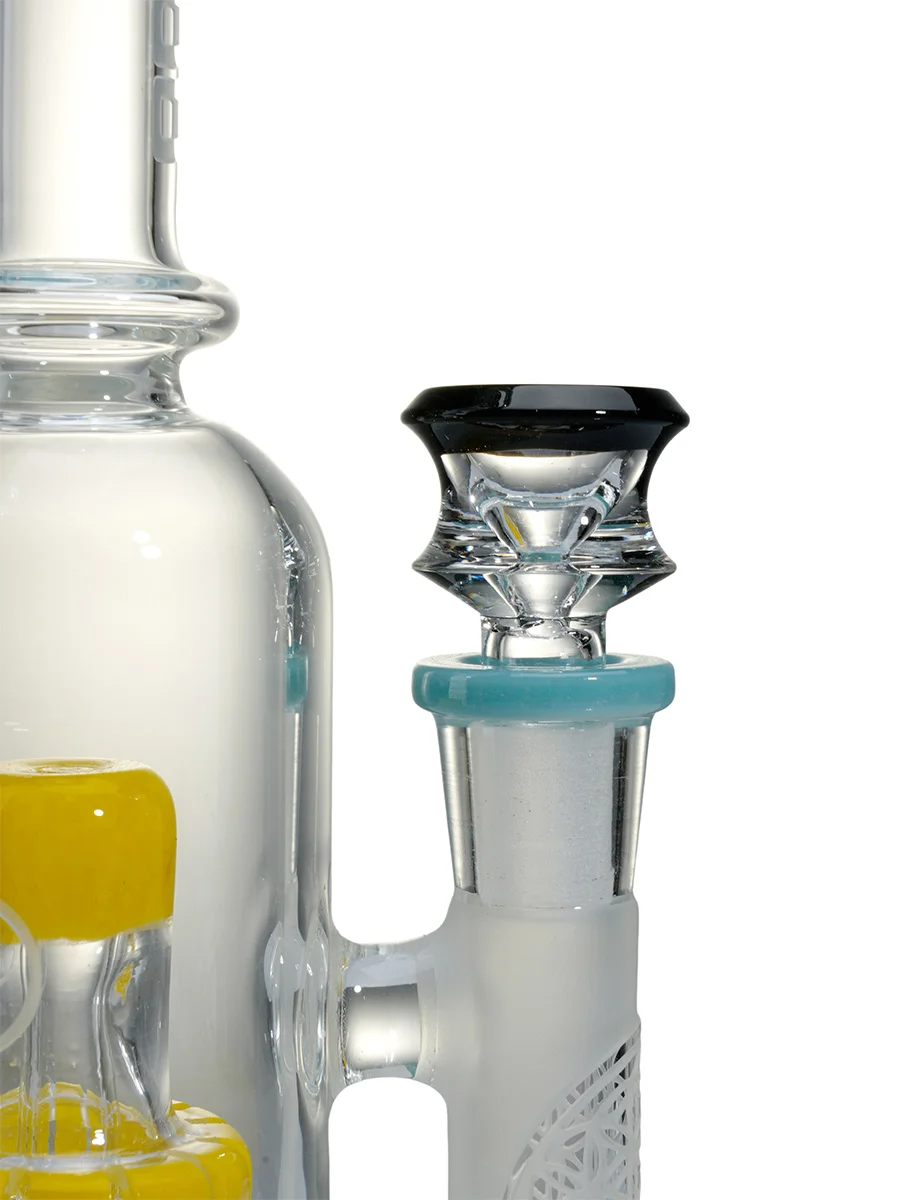 2PCS 14MM Colorful Crystal Glass Bong Bowls, 3 image