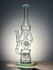 Lookah Bong 15.7" Heavy-Duty Recycler Water Pipe, Colors: Green, 8 image Lookah Bong 15.7" Heavy-Duty Recycler Water Pipe, Colors: Green, 8 image