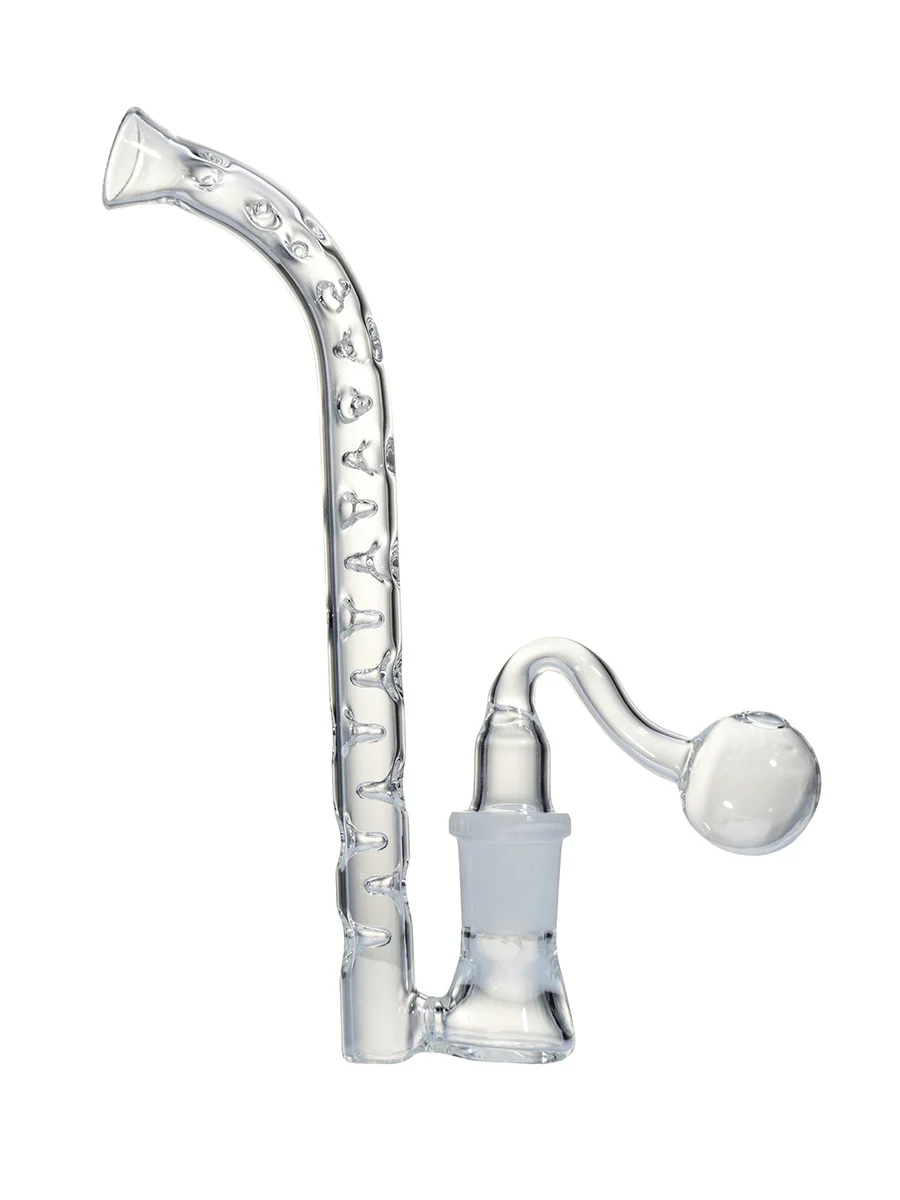 J-hook Sherlock Style Glass Oil Burner Pipe Unbreakable, 2 image J-hook Sherlock Style Glass Oil Burner Pipe Unbreakable, 2 image