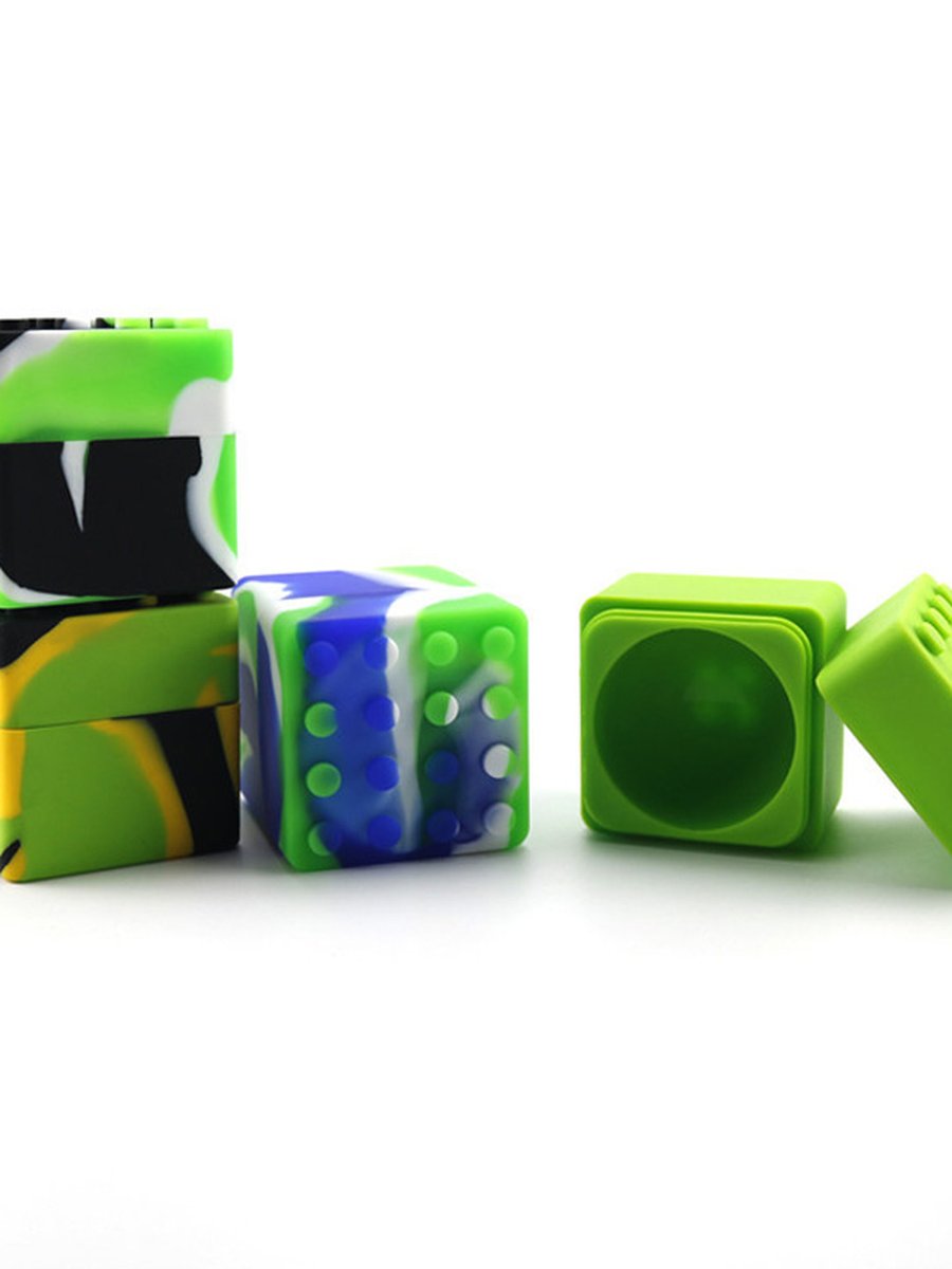 Square Silicone Container, 8 image Square Silicone Container, 8 image