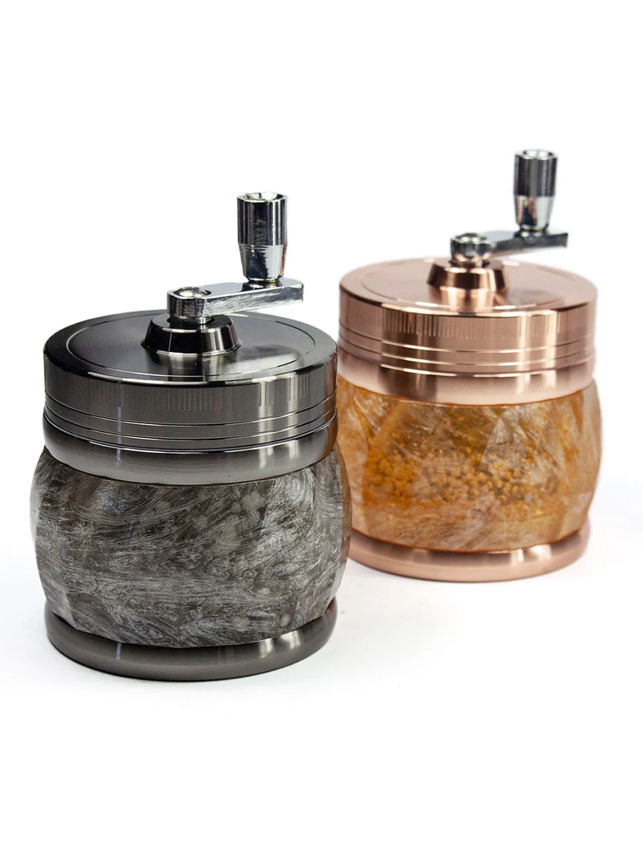 4-Layer 63mm Retro “Wide-Belly” Herb Grinder for Sale