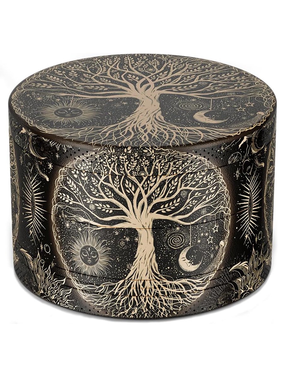 50mm 4 Layer Zinc Alloy Herb Grinder, 2 image 50mm 4 Layer Zinc Alloy Herb Grinder, 2 image