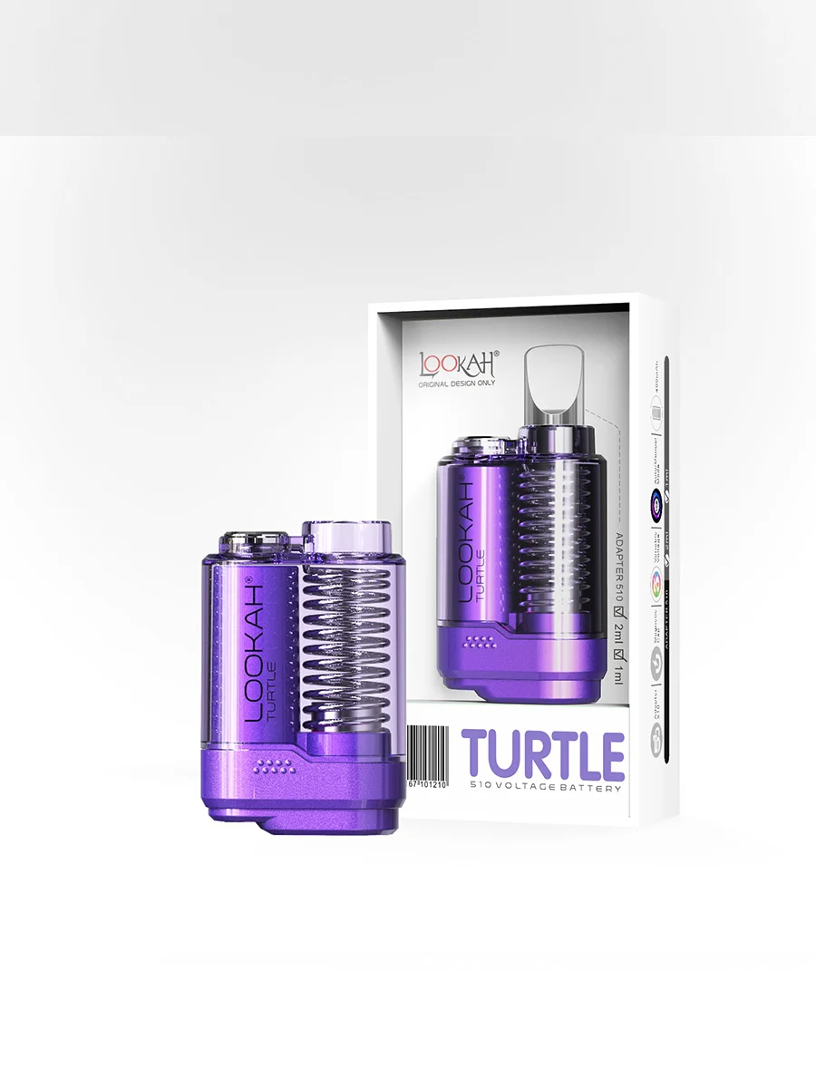 Turtle 510 Thread Battery Purple Turtle 510 Thread Battery Purple