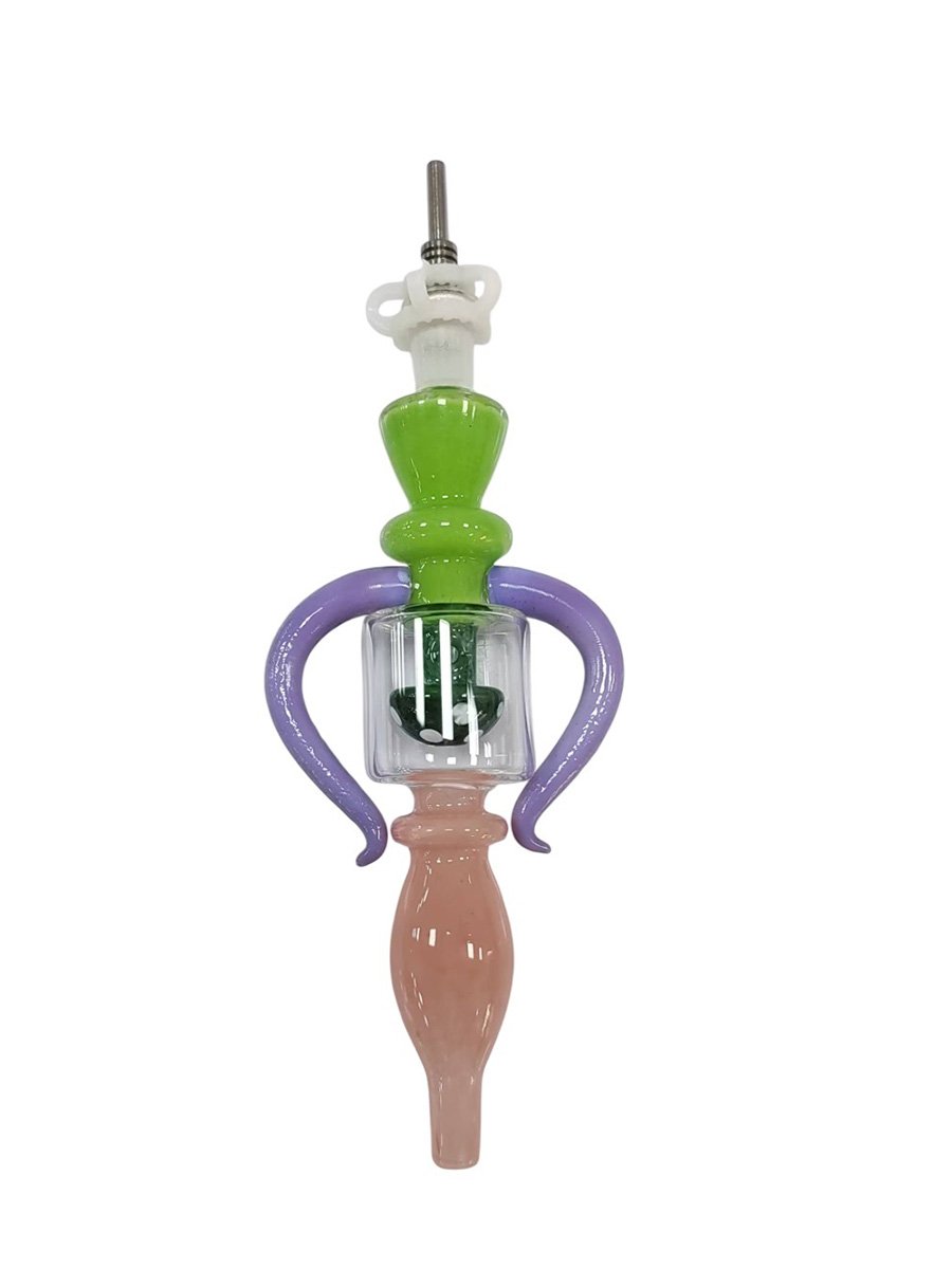 Ox Horn High Borosilicate Glass Nectar Collector