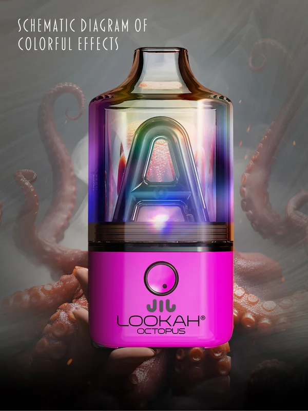 Lookah Octopus, Color: Orange