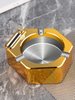 Gold Metal Ashtray | Electroplating Technology