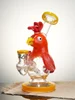 Lookah Bong 7" Mini Cute Chick Glass Water Pipe, Colors: Yellow, 7 image