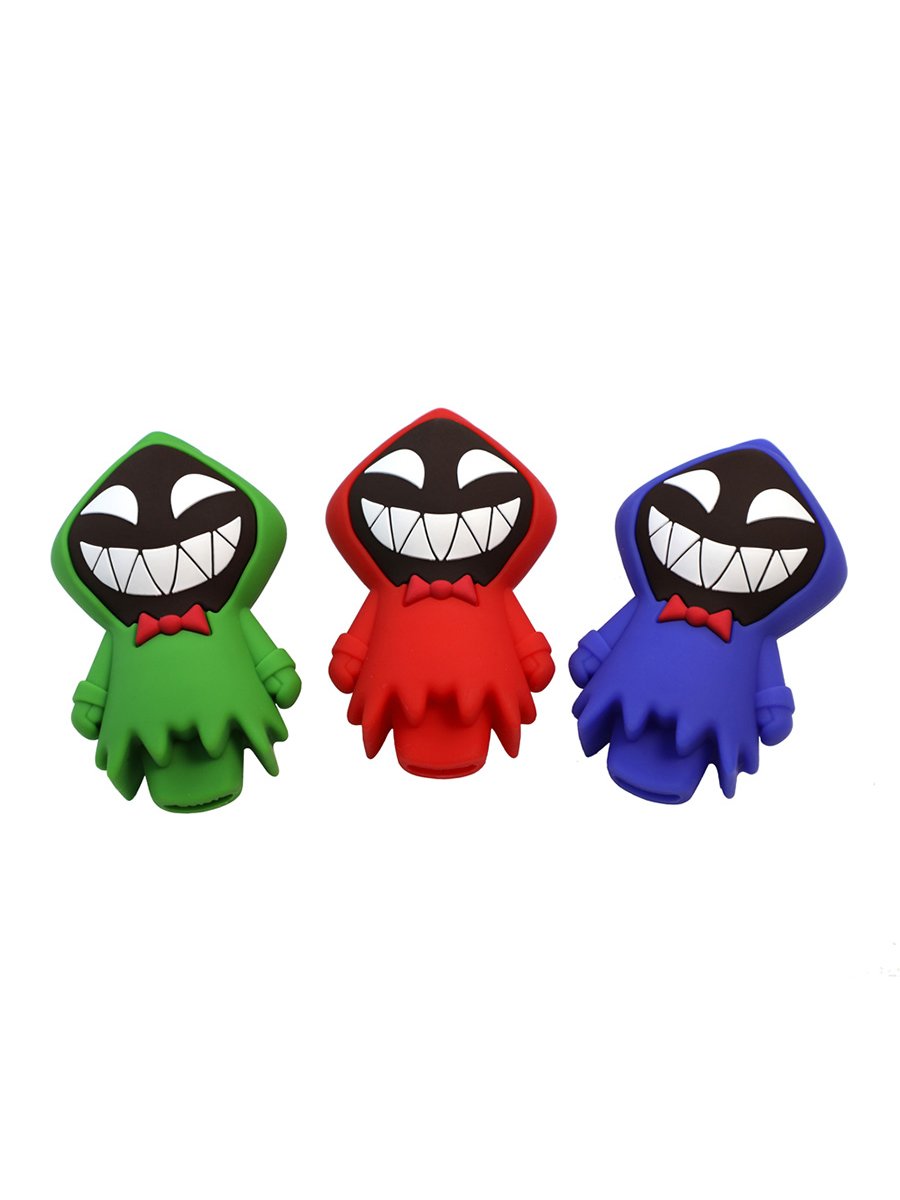 Smiling Ghost Silicone Pipe