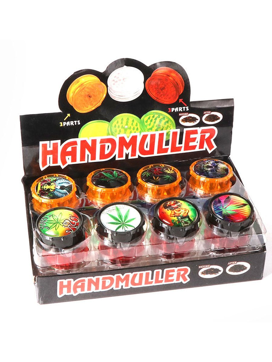 2pcs 52mm 2 Layer Herb Grinder, 5 image 2pcs 52mm 2 Layer Herb Grinder, 5 image
