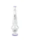 20.8 " Recycler Dual-chamber Bong, Colors: Purple