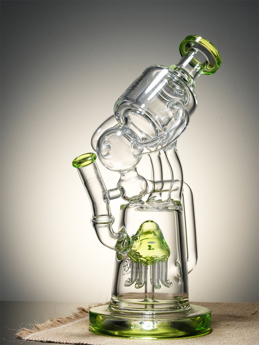 Recycler Perc Dual Chamber Water Pipe2 Recycler Perc Dual Chamber Water Pipe2