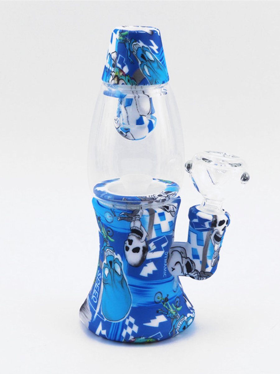 Colorful Silicone Fountain Bong4 Colorful Silicone Fountain Bong4