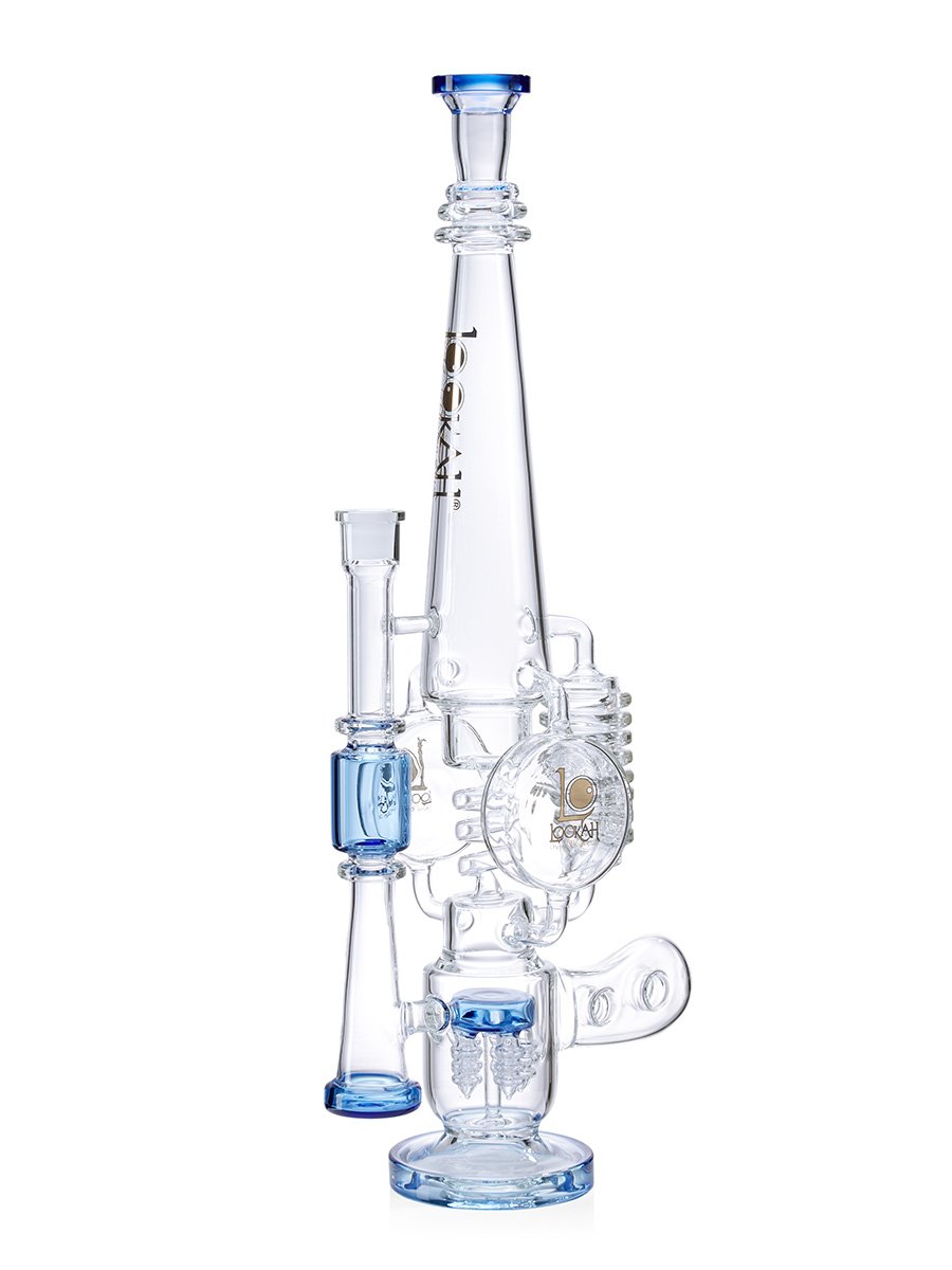 unique weapon cool tall gun bong blue side unique weapon cool tall gun bong blue side