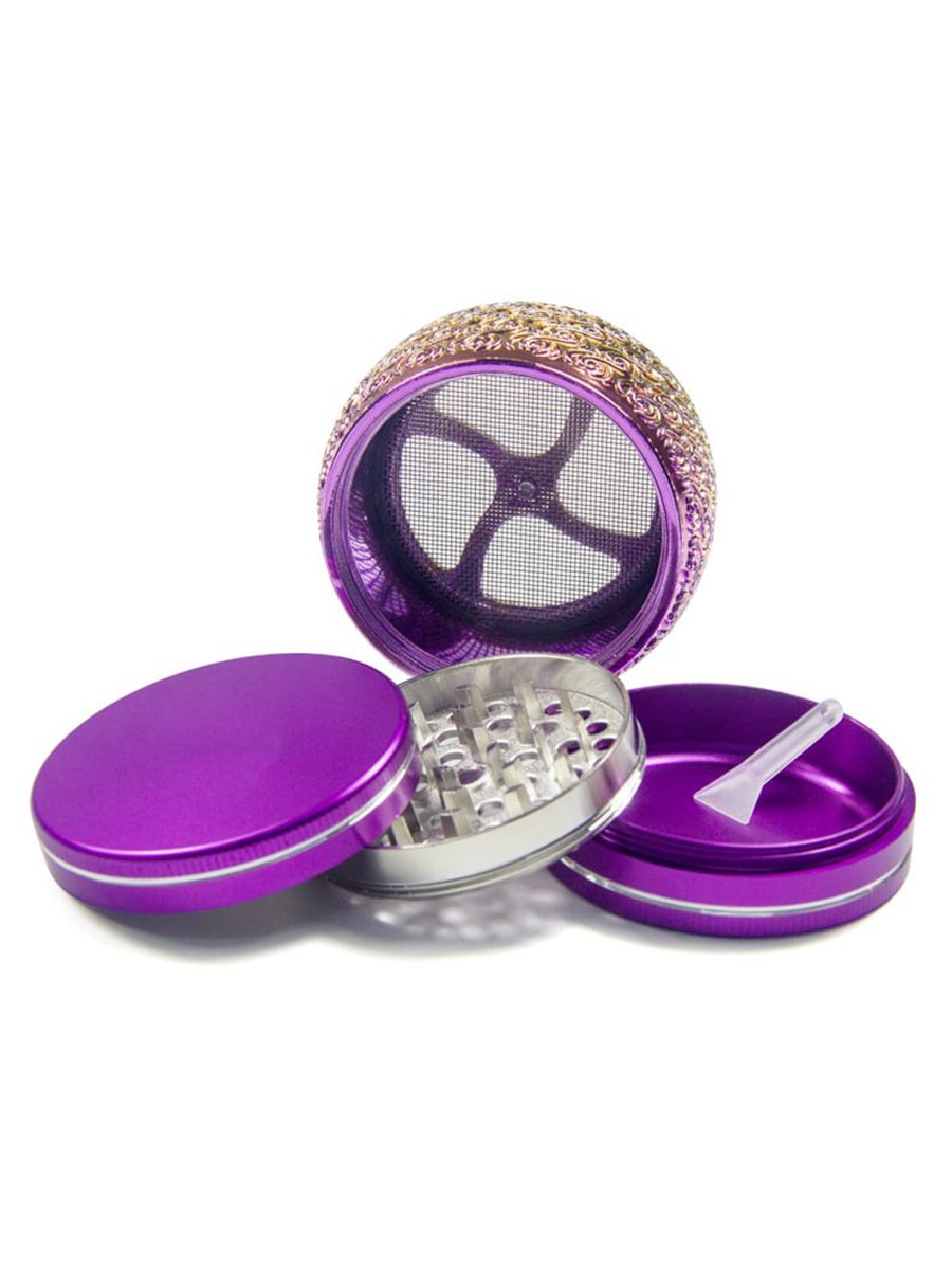 Zinc Alloy 4-tier Drum-shaped Wine Barrel Herb Grinder Zinc Alloy 4-tier Drum-shaped Wine Barrel Herb Grinder