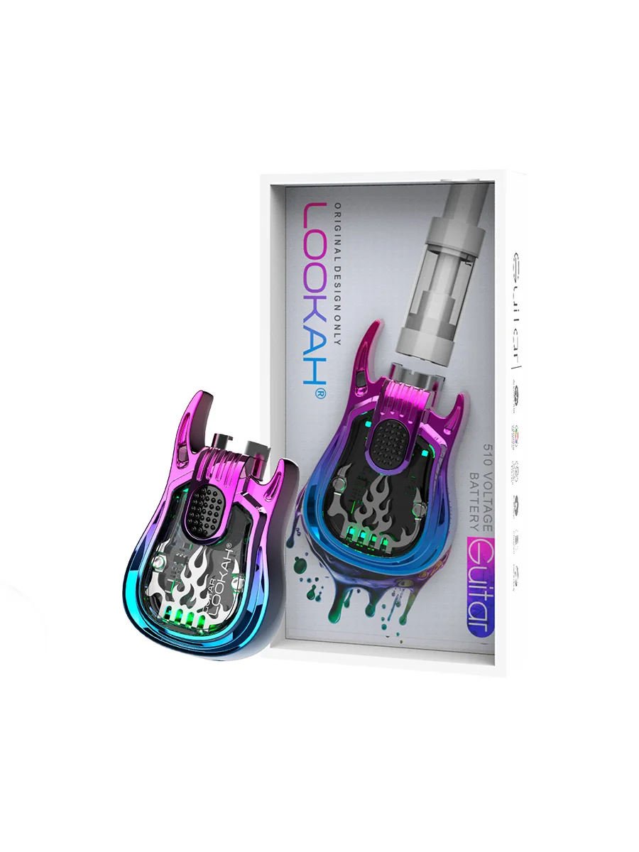 LOOKAH Guitar 510 Thread Vape Battery Rainbow