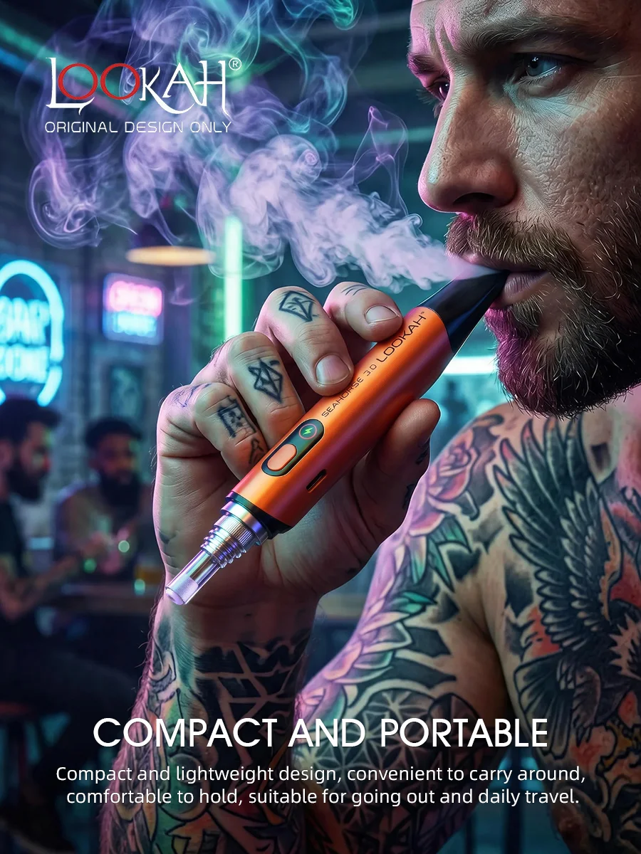 LOOKAH Seahorse 3.0 Electric Nectar Collector, Color: Blue, 2 image