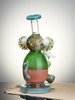 Water Blue 8" Mini Multicolored Elephant Dab Rig7 Water Blue 8" Mini Multicolored Elephant Dab Rig7