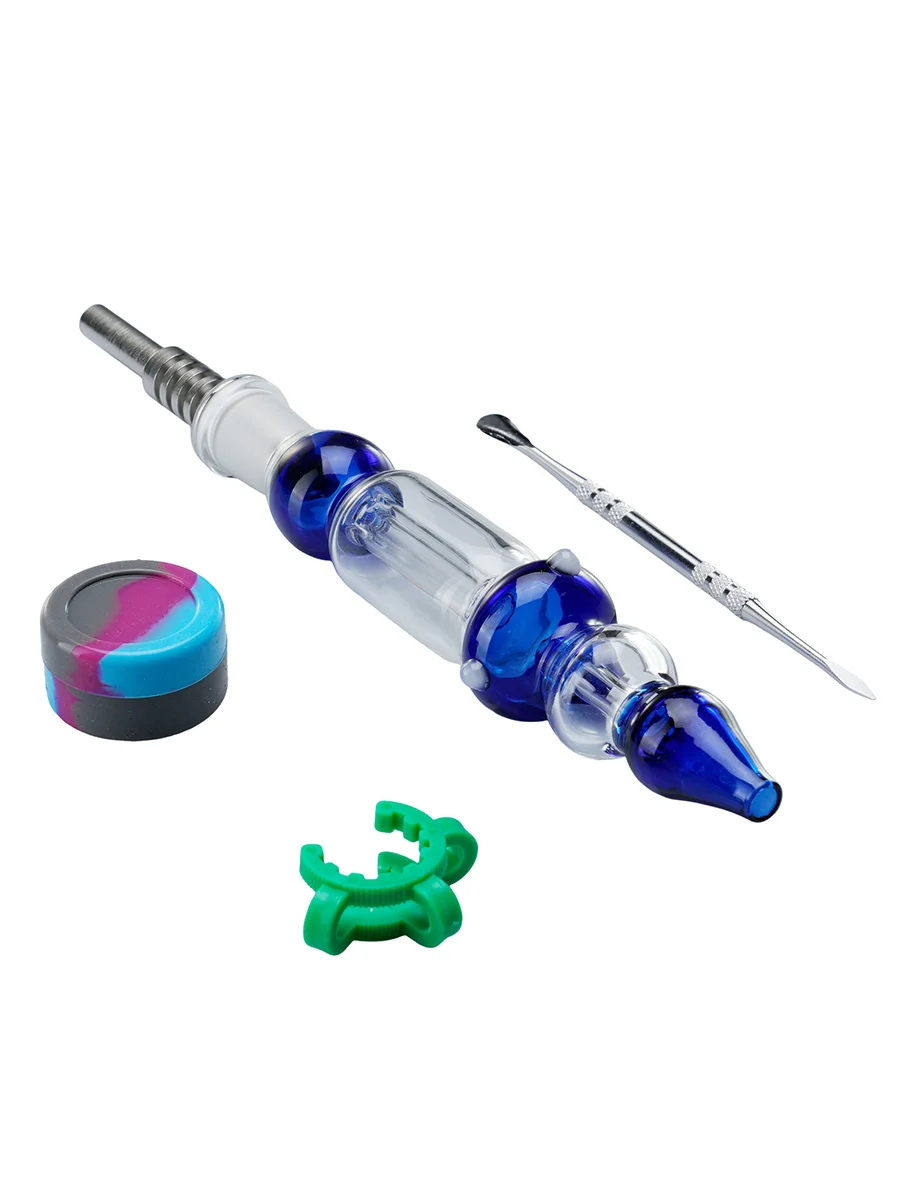 10mm Cute Bubbler Glass Nectar Collector Kit, Size:  10mm Kit, 5 image