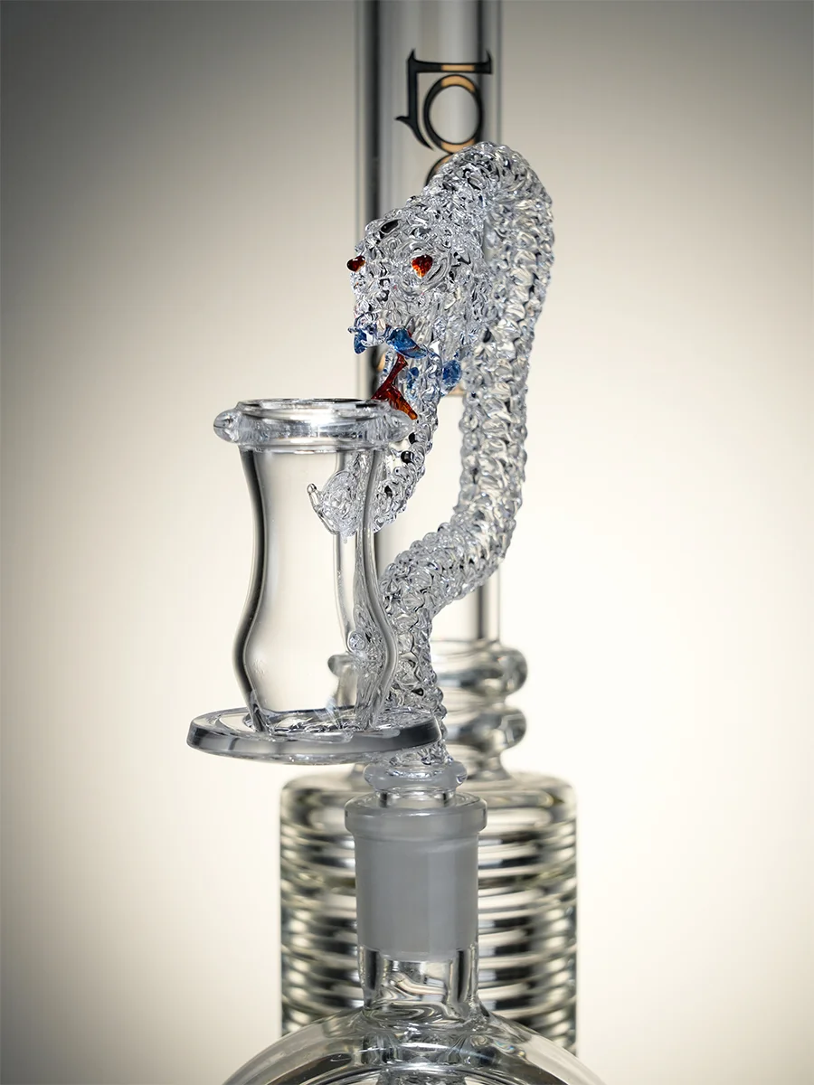 14MM Snake-Shaped Terp Slurper Quartz Banger, 7 image 14MM Snake-Shaped Terp Slurper Quartz Banger, 7 image