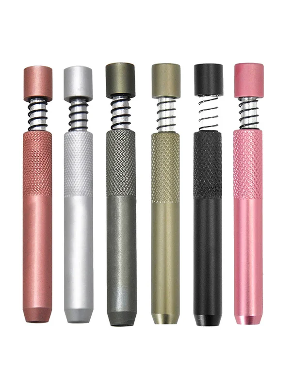 2Pcs One Hitter Pipe With Self Cleaning 2Pcs One Hitter Pipe With Self Cleaning