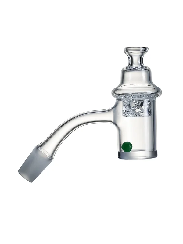 Bent Neck Fully Weld 14mm Male, 45° Quartz Banger