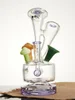 Lookah Bong 9" Cute Recycler Fairy Mushroom Recycler Water Pipe, Colors: Blue, 8 image