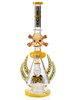 Lookah Bong 14 " Cool Witchy Skull Glass Water Pipe - Yellow, Colors: Yellow Lookah Bong 14 " Cool Witchy Skull Glass Water Pipe - Yellow, Colors: Yellow