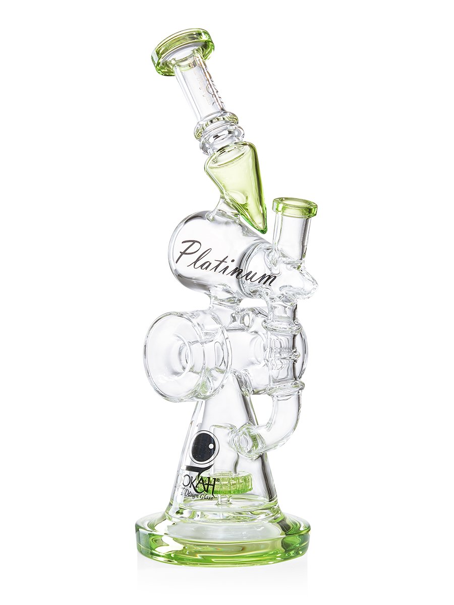 romantic cute arrow of love bong clear green side romantic cute arrow of love bong clear green side