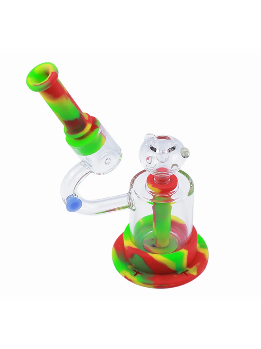 LED Light Color-Changing Silicone Bong LED Light Color-Changing Silicone Bong