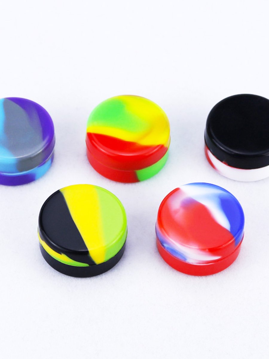 5pcs Silicone Container 5x 5ml, Attribute: 5ML, 11 image