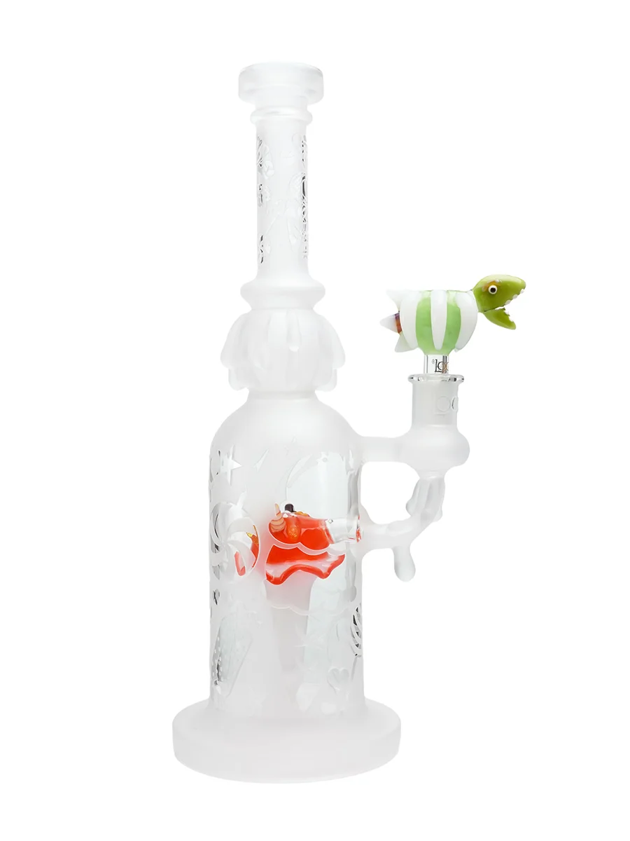 Green 14MM Mutant Bird Glass Bowl3